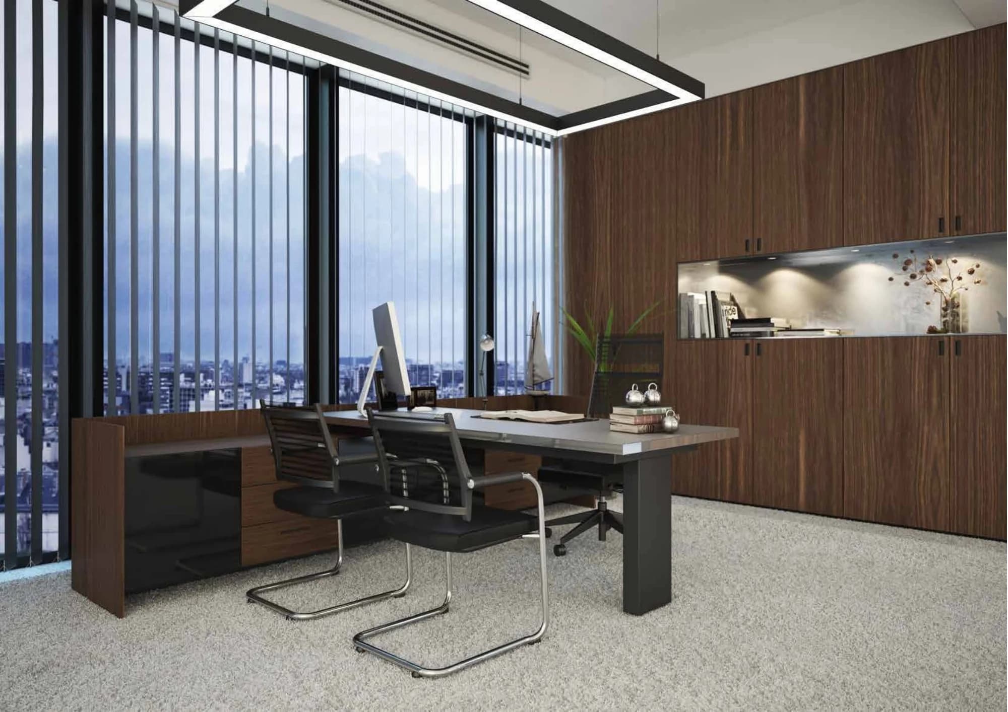 T-DESK in a contemporary office